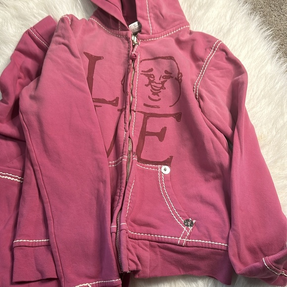 Girls true religion jogging suit flare bottom. Excellent condition. Size L. - Picture 5 of 5